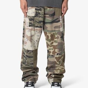 mnml Ultra Baggy Patchwork Denim - Camo Size 30Camo / 30